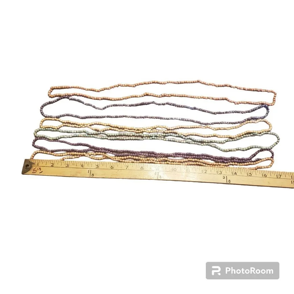 Stone Beaded Necklaces (16in )